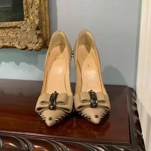 Christian Louboutin Shoes Louboutin Lucifer Bow Spike Pumps